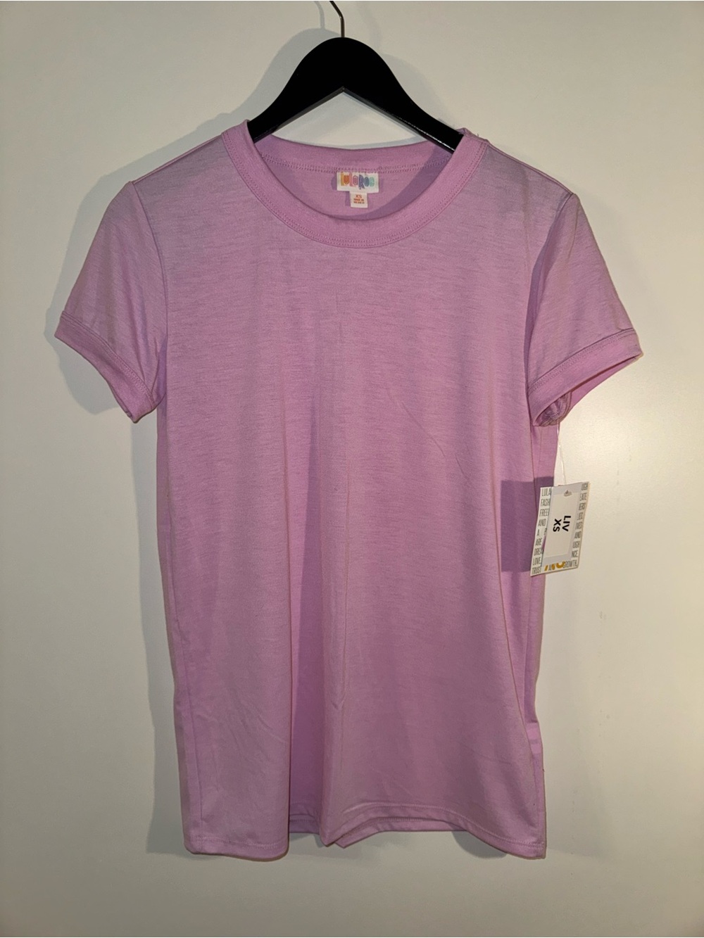 LuLaRoe Liv Short Sleeve Crewneck Tee